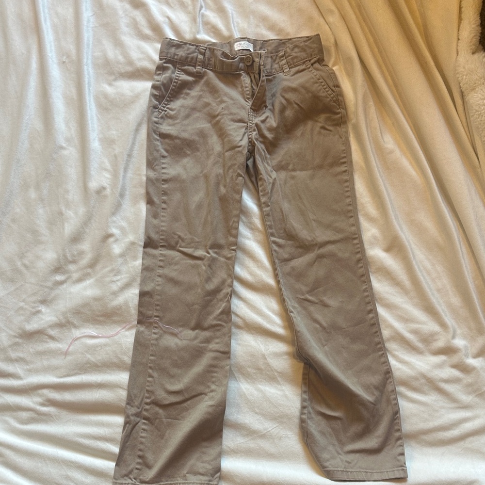 Khaki pants girl/boy